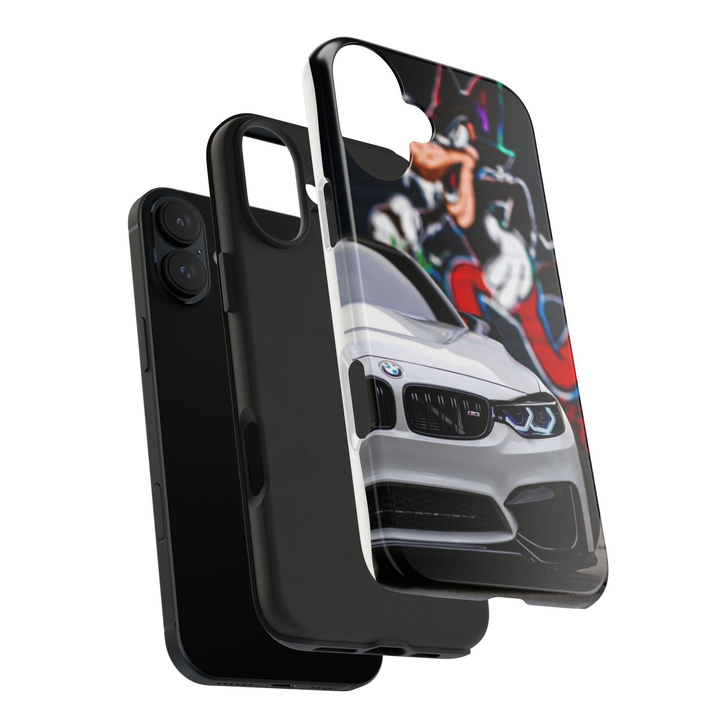 Capa BMW Graffiti para Telemóvel — Proteção Resistente para iPhone