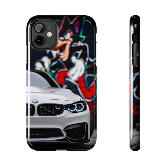 Capa BMW Graffiti para Telemóvel — Proteção Resistente para iPhone