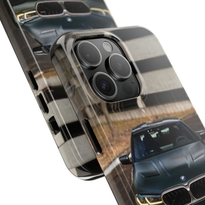 Capa Resistente Carro Desportivo de Luxo — Proteção BMW Vista Frontal