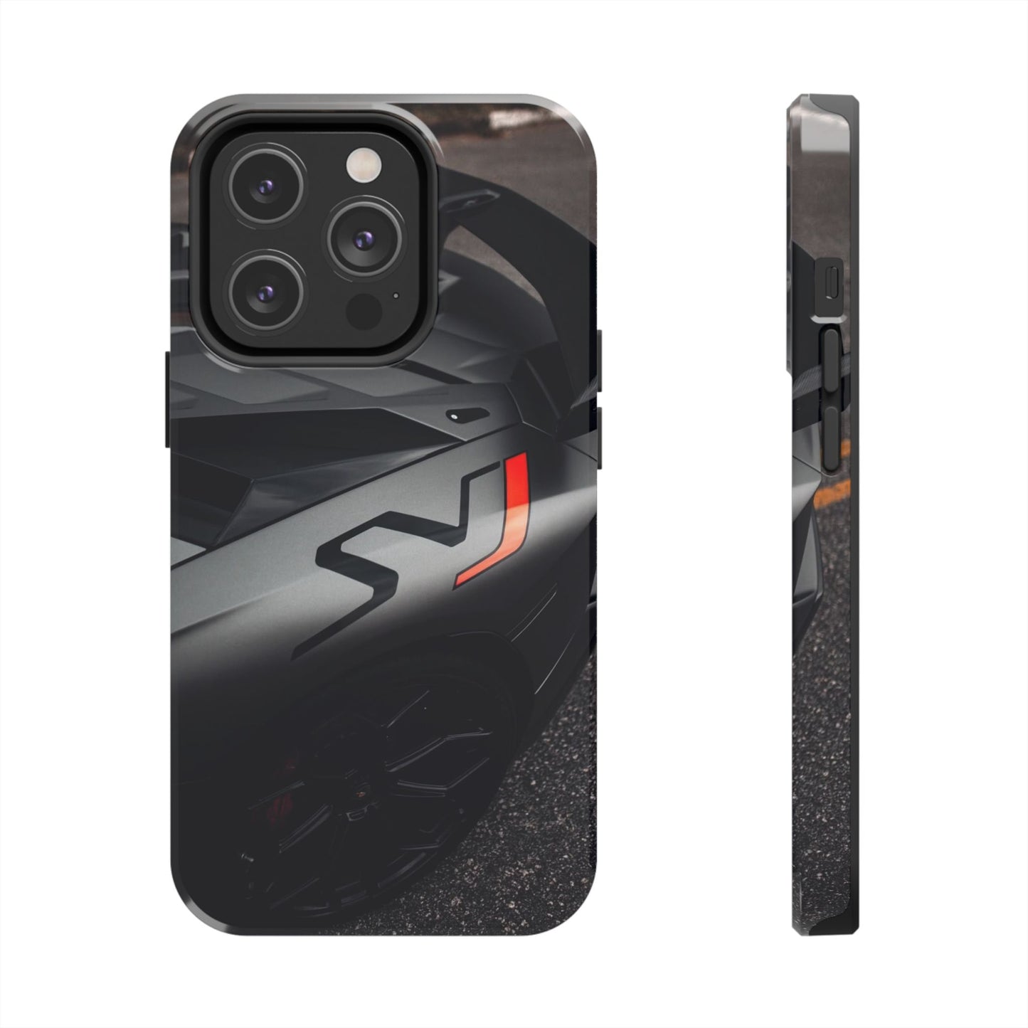 Capa Resistente Sports Car — Design Mate Elegante com Traseira de Supercarro