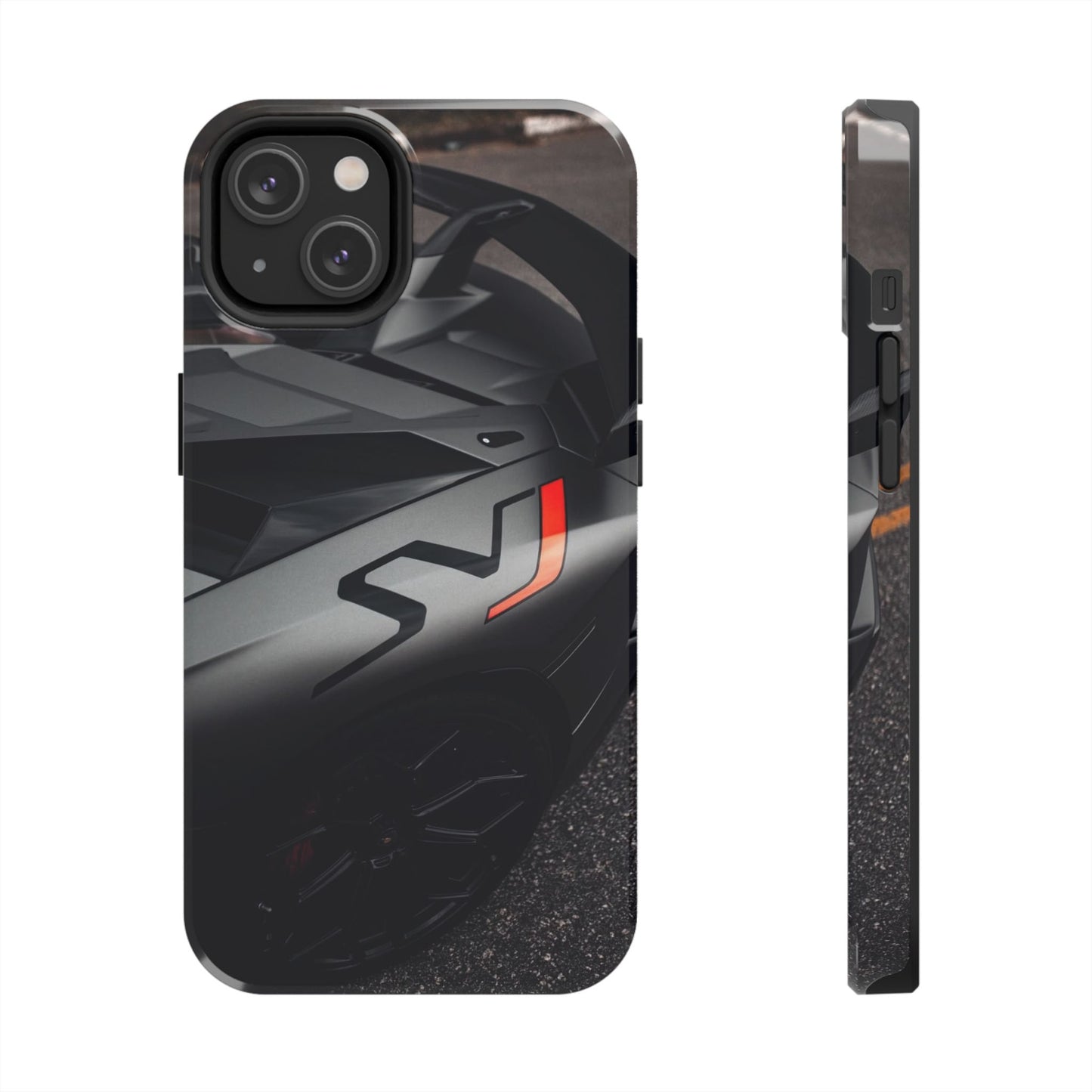 Capa Resistente Sports Car — Design Mate Elegante com Traseira de Supercarro