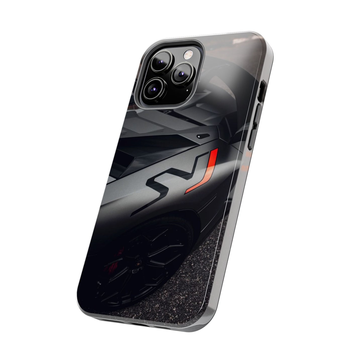 Capa Resistente Sports Car — Design Mate Elegante com Traseira de Supercarro