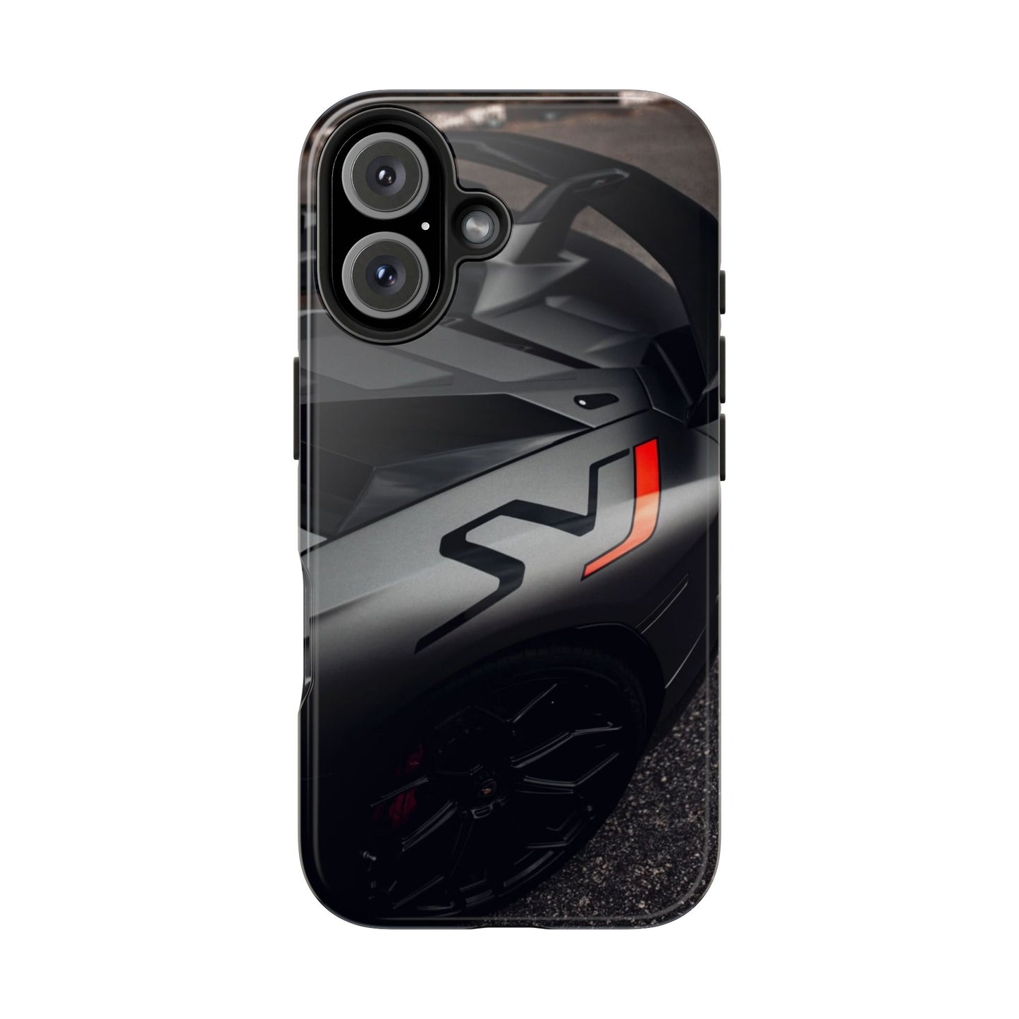 Capa Resistente Sports Car — Design Mate Elegante com Traseira de Supercarro