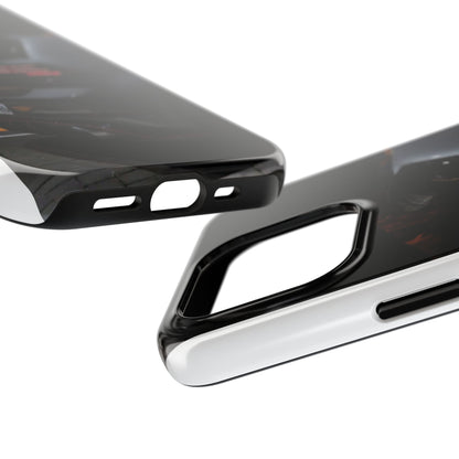 Capa Hatchback Preto Desportivo — Vista Traseira Fotografia Automóvelsim