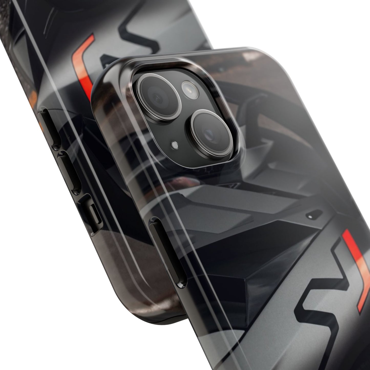 Capa Resistente Sports Car — Design Mate Elegante com Traseira de Supercarro