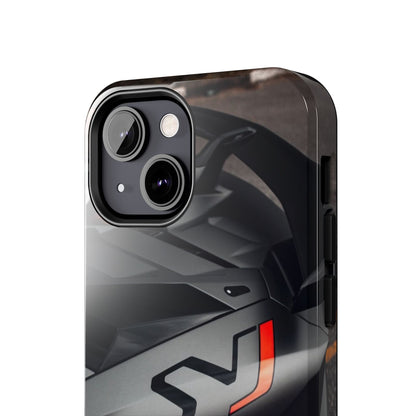 Capa Resistente Sports Car — Design Mate Elegante com Traseira de Supercarro