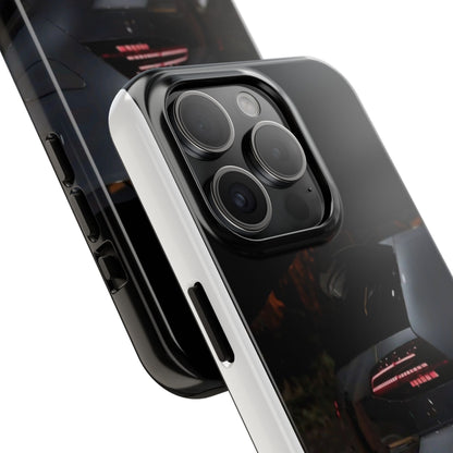 Capa Hatchback Preto Desportivo — Vista Traseira Fotografia Automóvelsim