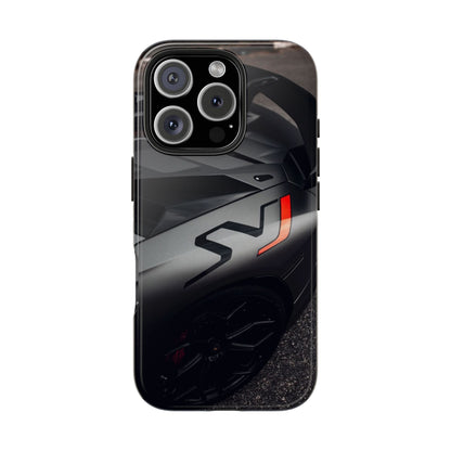 Capa Resistente Sports Car — Design Mate Elegante com Traseira de Supercarro