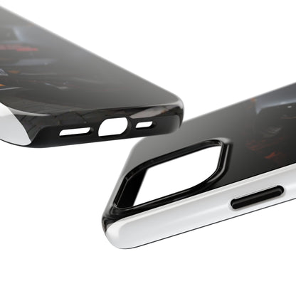 Capa Hatchback Preto Desportivo — Vista Traseira Fotografia Automóvelsim