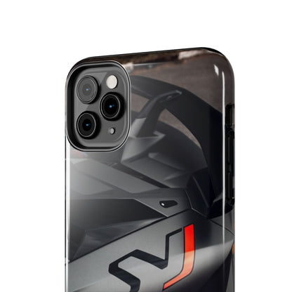 Capa Resistente Sports Car — Design Mate Elegante com Traseira de Supercarro