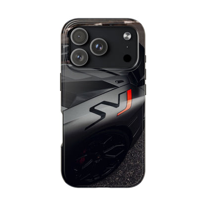 Capa Resistente Sports Car — Design Mate Elegante com Traseira de Supercarro