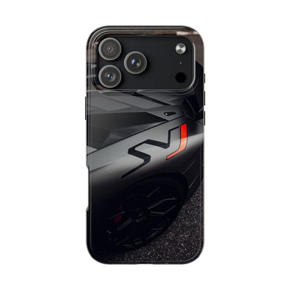Capa Resistente Sports Car — Design Mate Elegante com Traseira de Supercarro