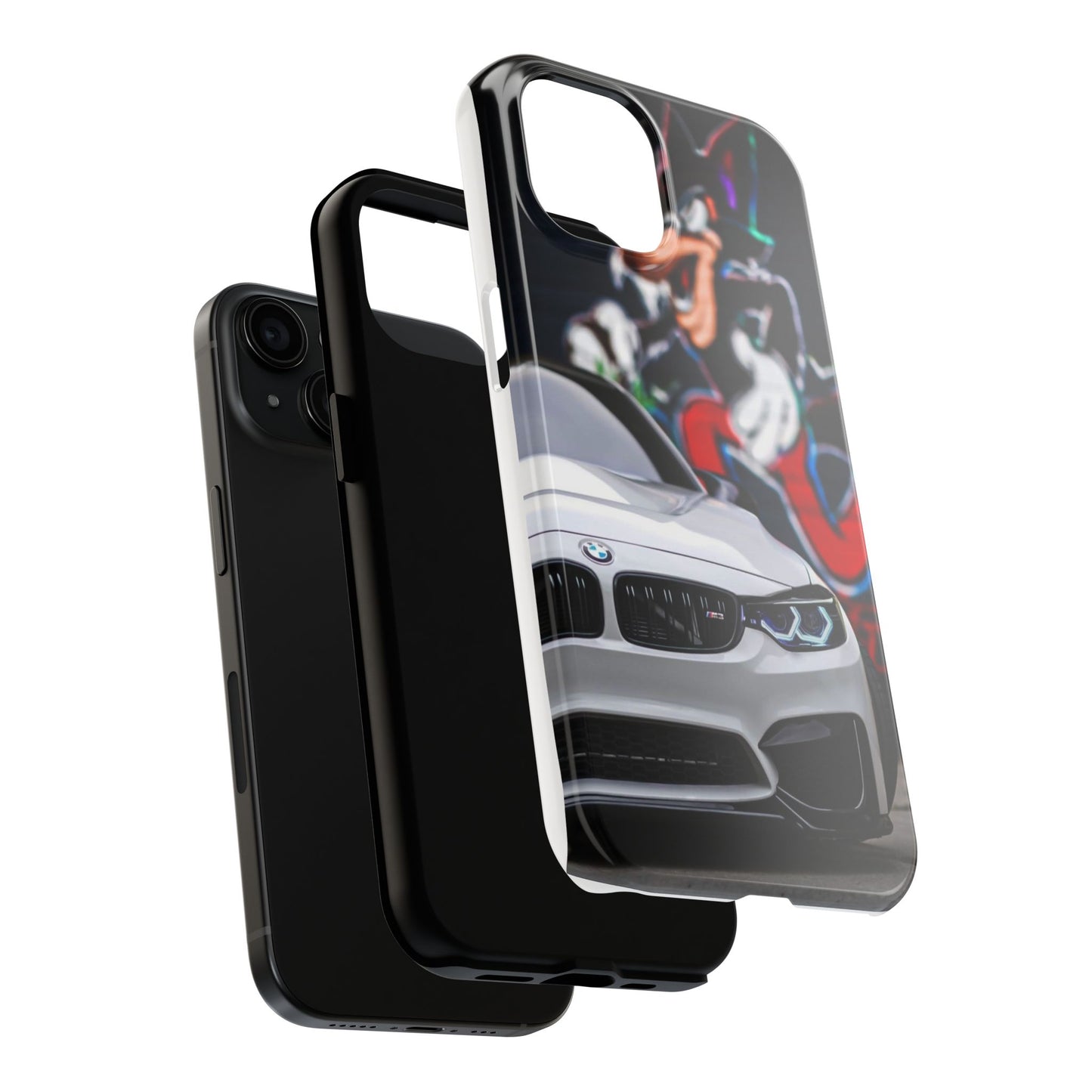 Capa BMW Graffiti para Telemóvel — Proteção Resistente para iPhone