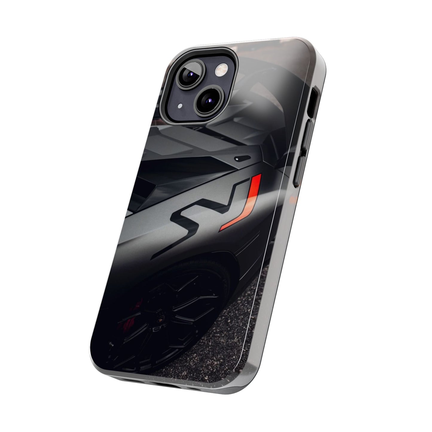 Capa Resistente Sports Car — Design Mate Elegante com Traseira de Supercarro