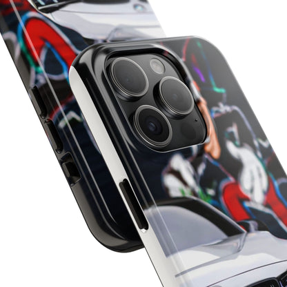 Capa BMW Graffiti para Telemóvel — Proteção Resistente para iPhone