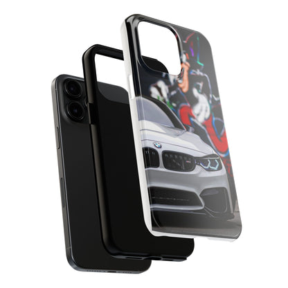 Capa BMW Graffiti para Telemóvel — Proteção Resistente para iPhone