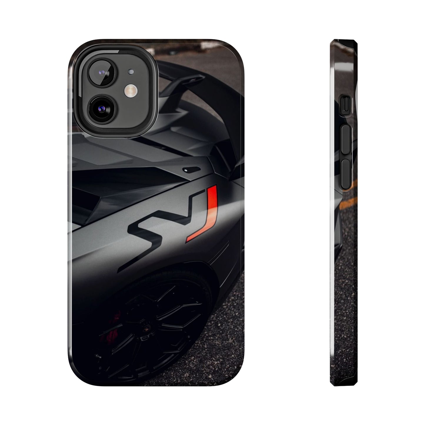 Capa Resistente Sports Car — Design Mate Elegante com Traseira de Supercarro