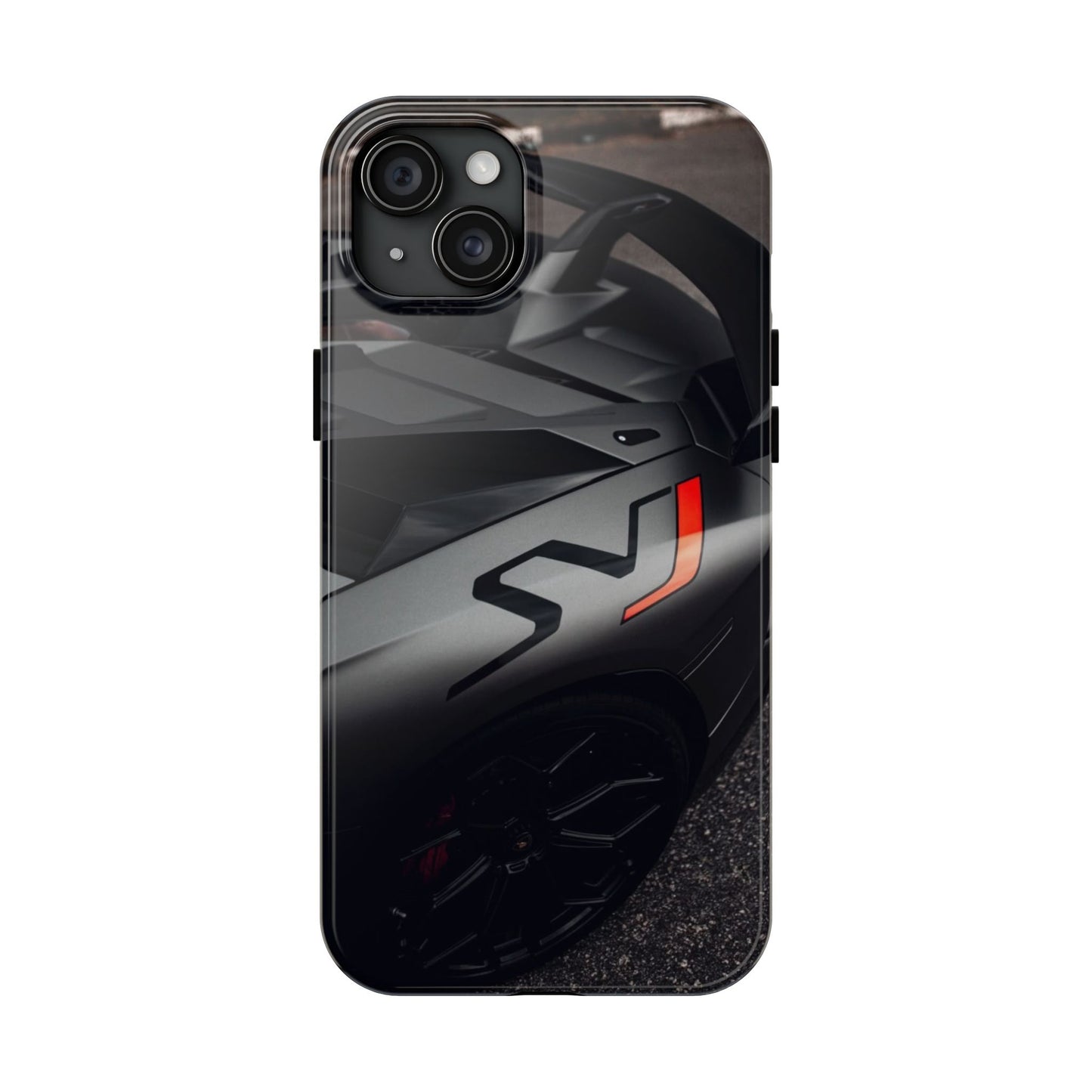 Capa Resistente Sports Car — Design Mate Elegante com Traseira de Supercarro