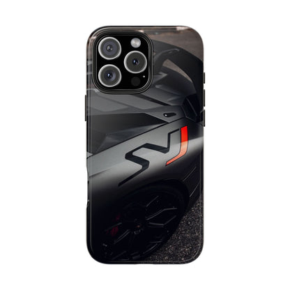Capa Resistente Sports Car — Design Mate Elegante com Traseira de Supercarro