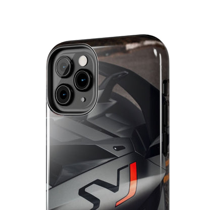 Capa Resistente Sports Car — Design Mate Elegante com Traseira de Supercarro