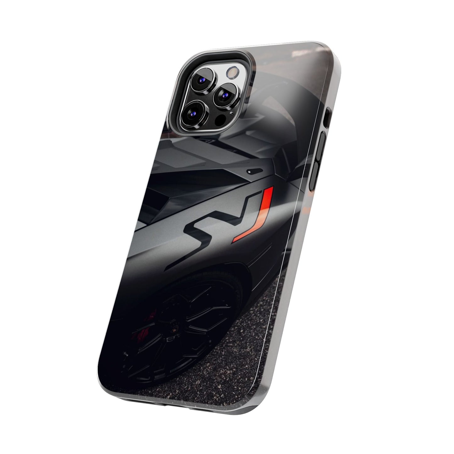 Capa Resistente Sports Car — Design Mate Elegante com Traseira de Supercarro