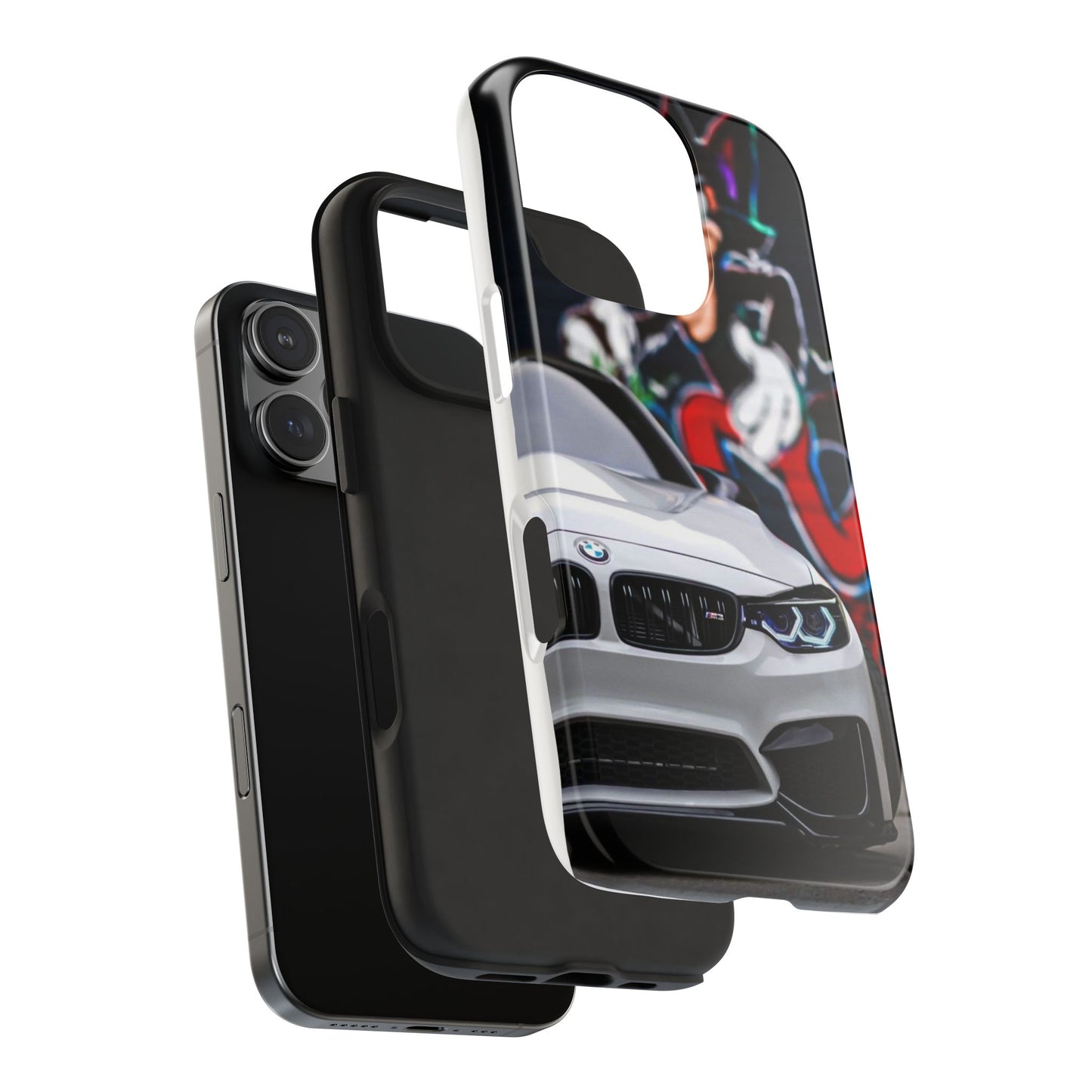 Capa BMW Graffiti para Telemóvel — Proteção Resistente para iPhone