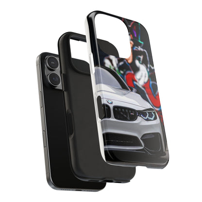 Capa BMW Graffiti para Telemóvel — Proteção Resistente para iPhone