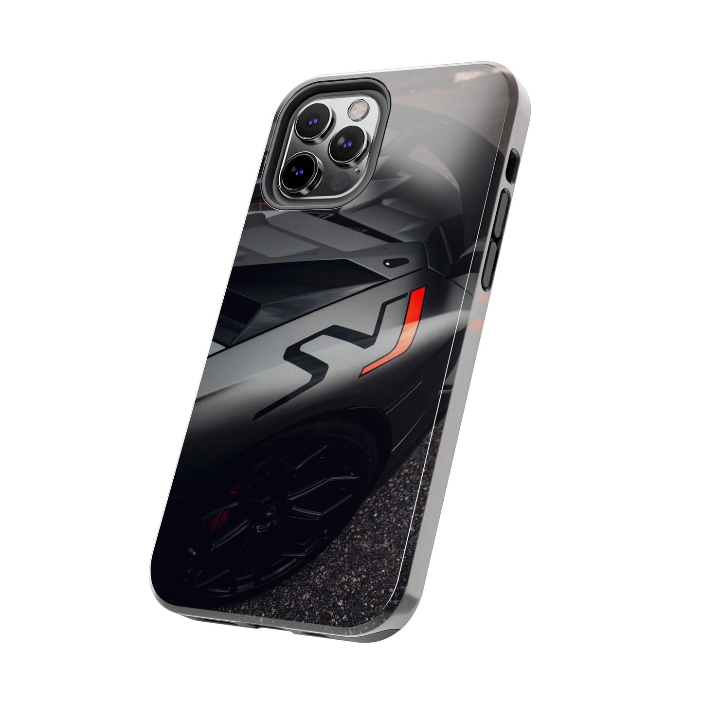 Capa Resistente Sports Car — Design Mate Elegante com Traseira de Supercarro