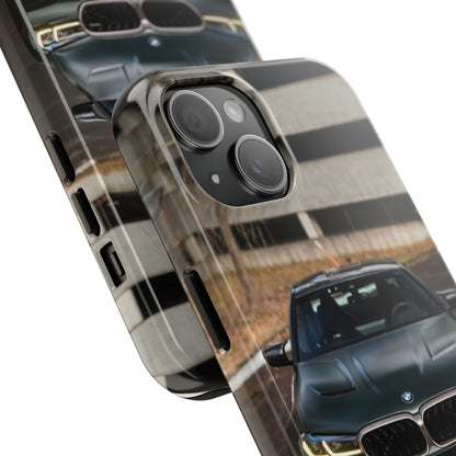 Capa Resistente Carro Desportivo de Luxo — Proteção BMW Vista Frontal