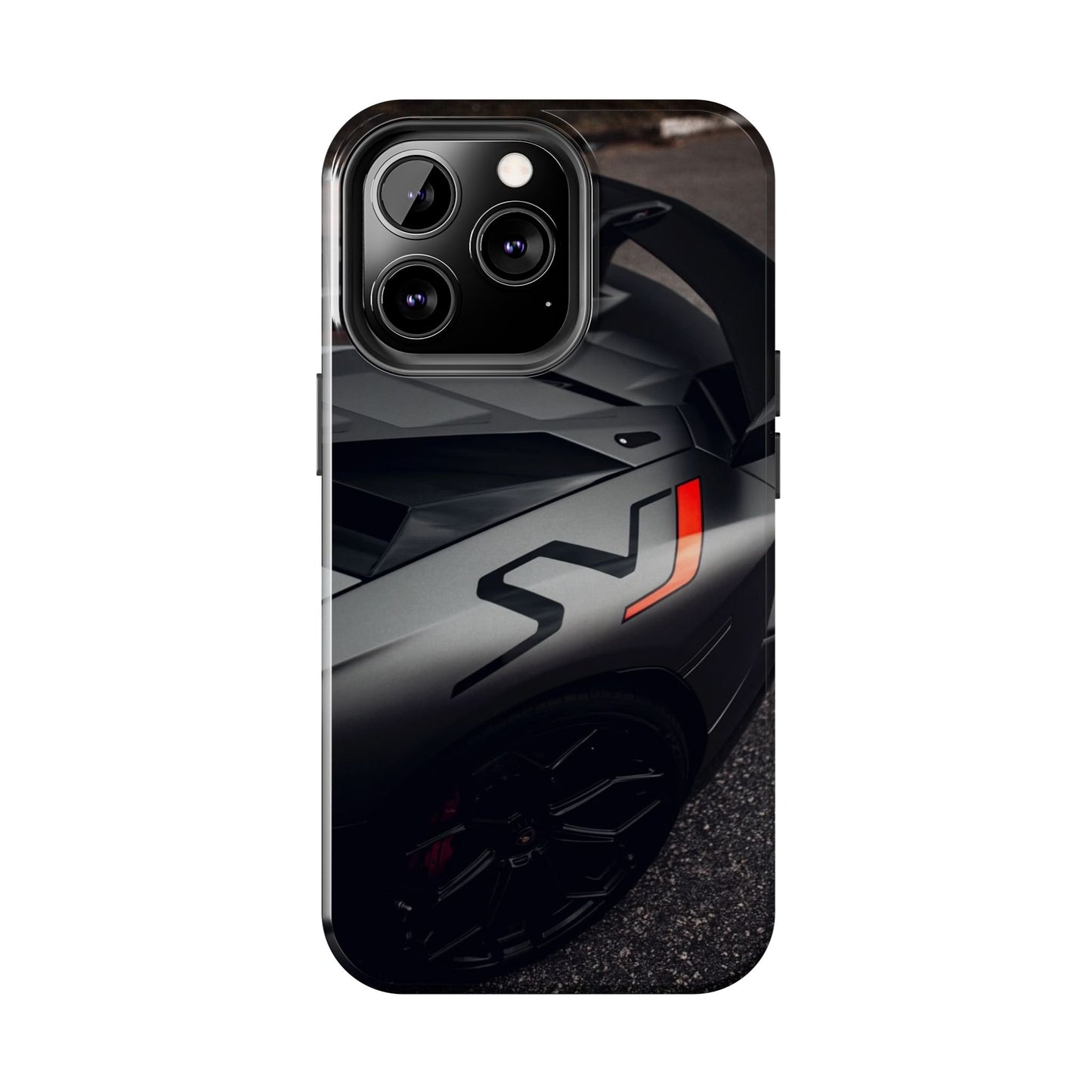 Capa Resistente Sports Car — Design Mate Elegante com Traseira de Supercarro