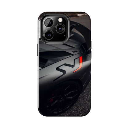 Capa Resistente Sports Car — Design Mate Elegante com Traseira de Supercarro