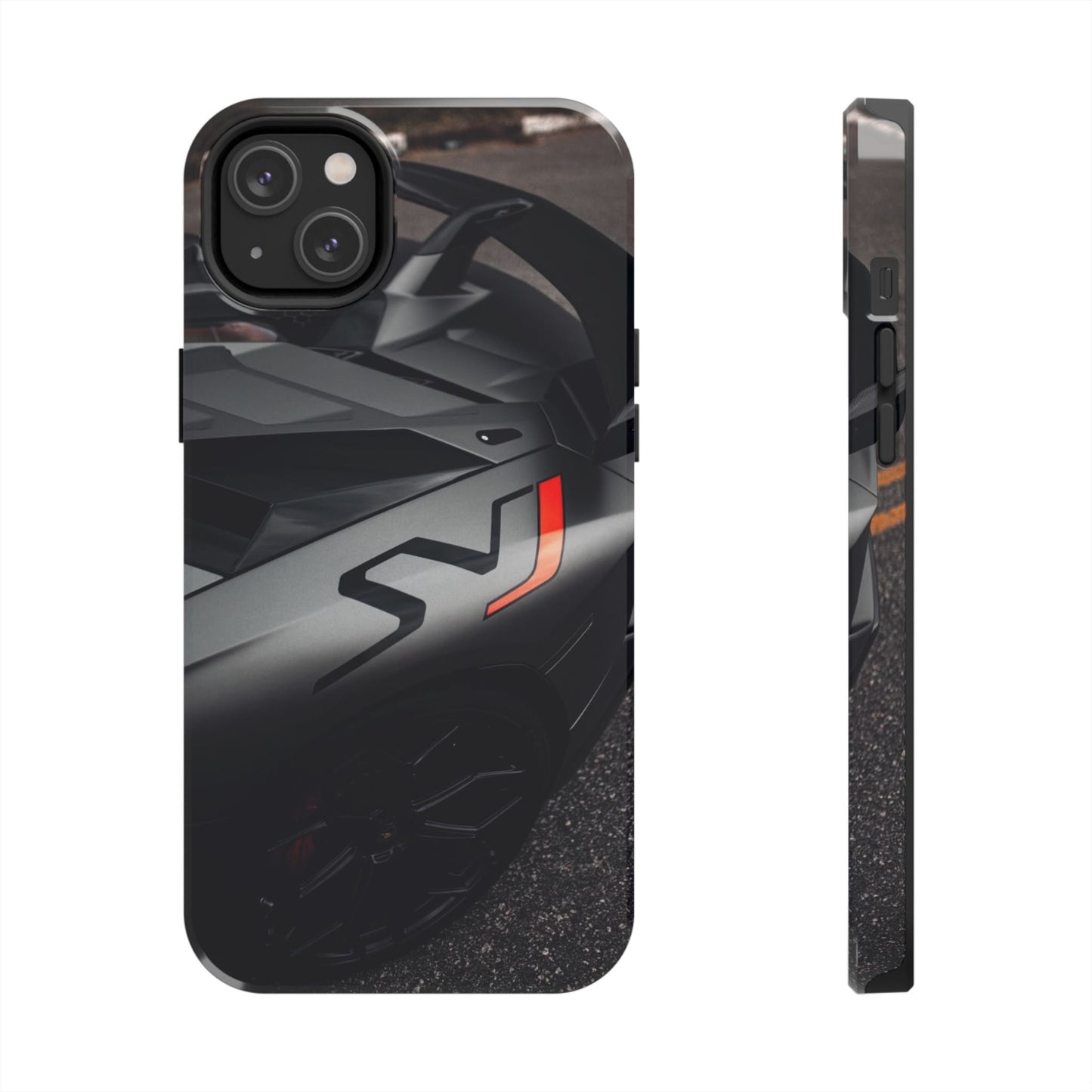 Capa Resistente Sports Car — Design Mate Elegante com Traseira de Supercarro