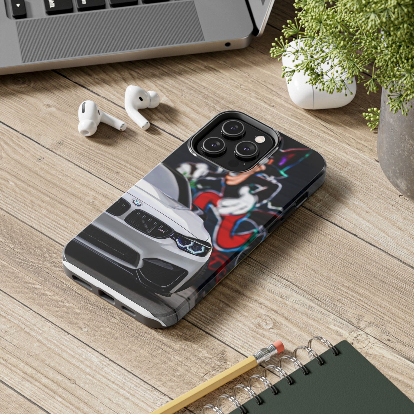 Capa BMW Graffiti para Telemóvel — Proteção Resistente para iPhone