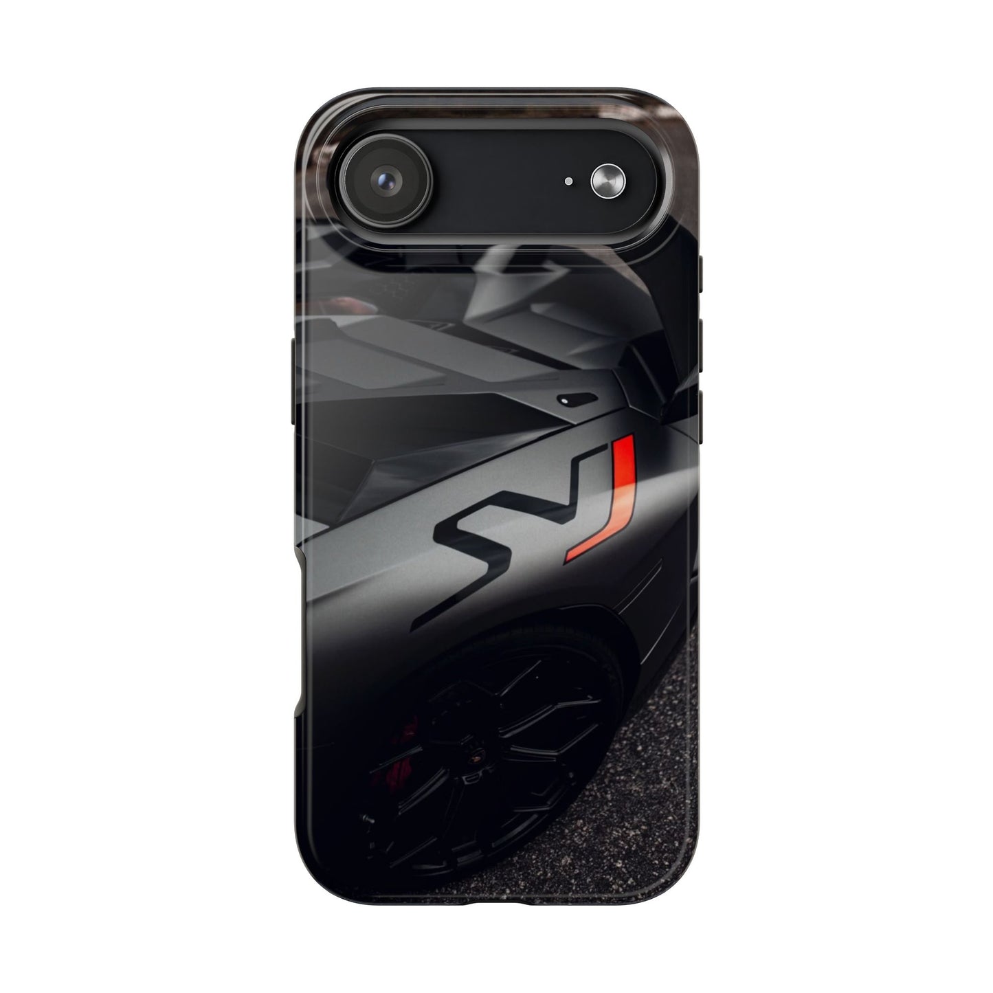 Capa Resistente Sports Car — Design Mate Elegante com Traseira de Supercarro