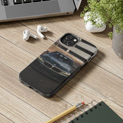 Capa Resistente Carro Desportivo de Luxo — Proteção BMW Vista Frontal