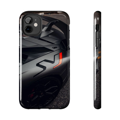 Capa Resistente Sports Car — Design Mate Elegante com Traseira de Supercarro