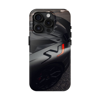 Capa Resistente Sports Car — Design Mate Elegante com Traseira de Supercarro