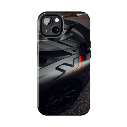 Capa Resistente Sports Car — Design Mate Elegante com Traseira de Supercarro