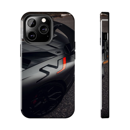 Capa Resistente Sports Car — Design Mate Elegante com Traseira de Supercarro