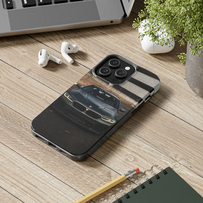 Capa Resistente Carro Desportivo de Luxo — Proteção BMW Vista Frontal