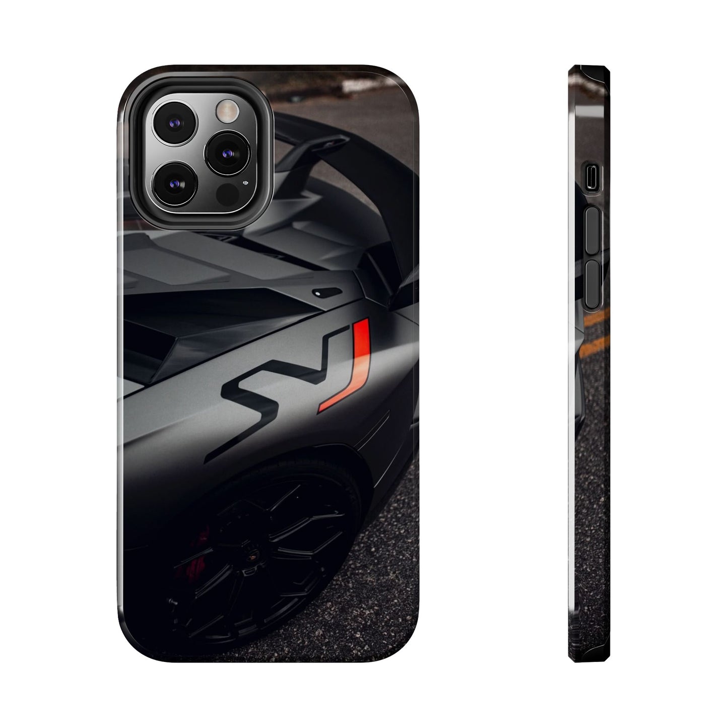 Capa Resistente Sports Car — Design Mate Elegante com Traseira de Supercarro