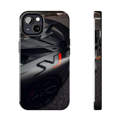 Capa Resistente Sports Car — Design Mate Elegante com Traseira de Supercarro