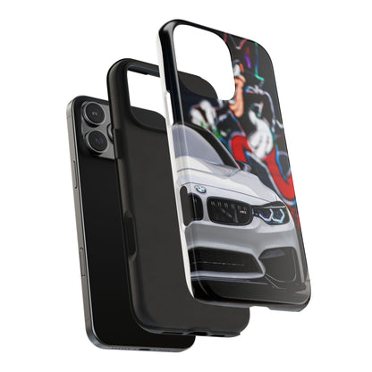 Capa BMW Graffiti para Telemóvel — Proteção Resistente para iPhone