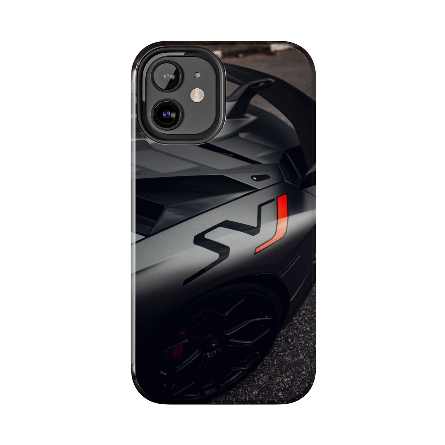 Capa Resistente Sports Car — Design Mate Elegante com Traseira de Supercarro