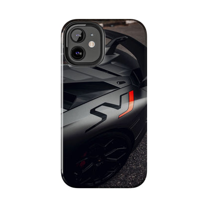 Capa Resistente Sports Car — Design Mate Elegante com Traseira de Supercarro