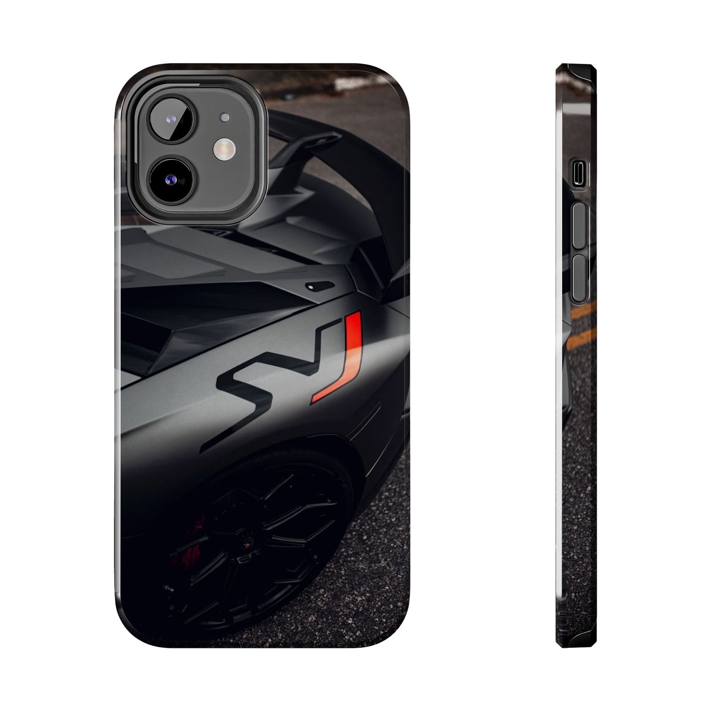 Capa Resistente Sports Car — Design Mate Elegante com Traseira de Supercarro