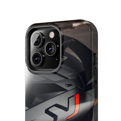 Capa Resistente Sports Car — Design Mate Elegante com Traseira de Supercarro