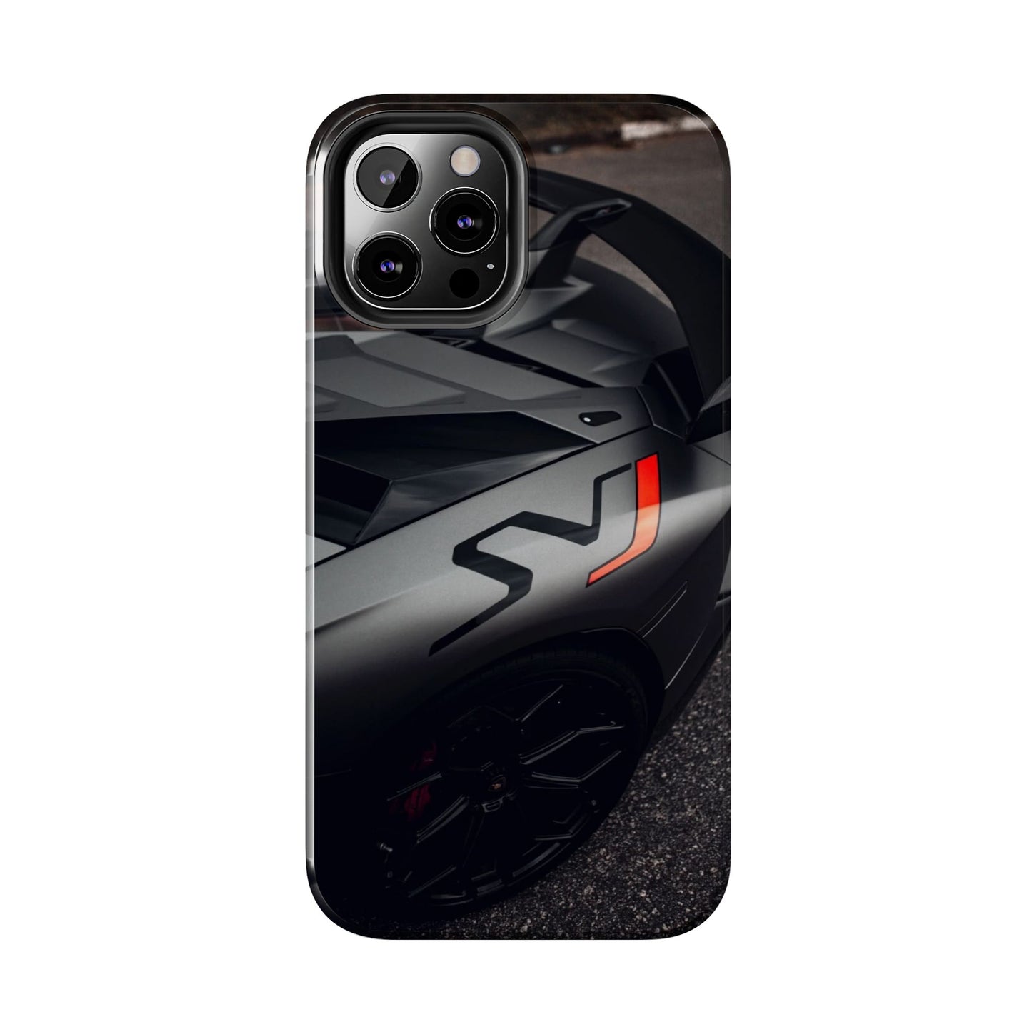 Capa Resistente Sports Car — Design Mate Elegante com Traseira de Supercarro