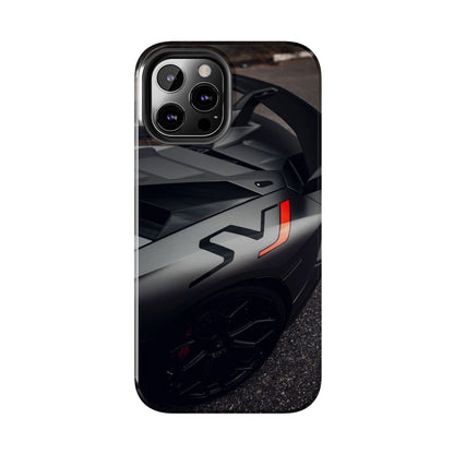 Capa Resistente Sports Car — Design Mate Elegante com Traseira de Supercarro