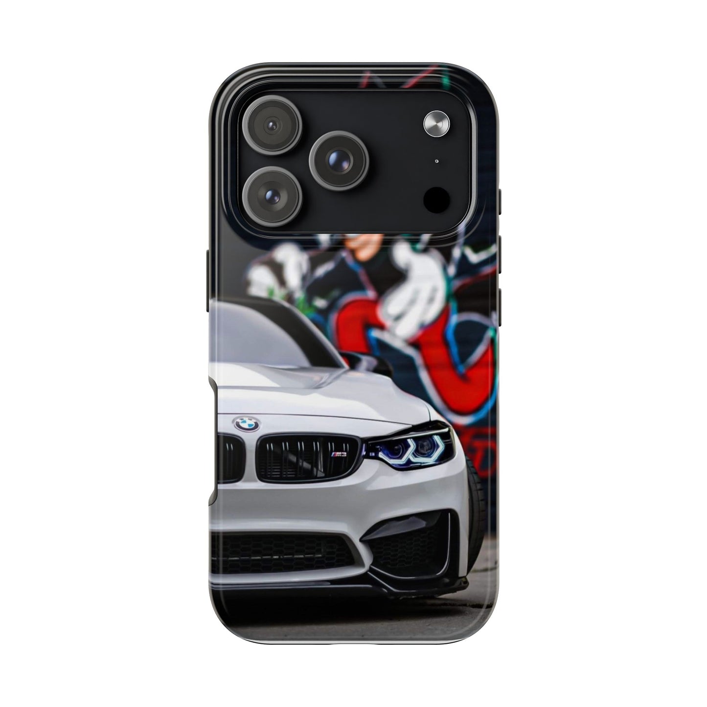 Capa BMW Graffiti para Telemóvel — Proteção Resistente para iPhone